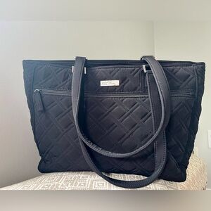 Vera Bradley quilted work tote laptop bag
